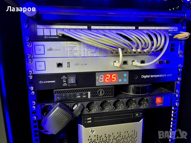 Защитна стена USG-PRO-4 професионален рутер с оптичен порт, снимка 1 - Рутери - 45945581