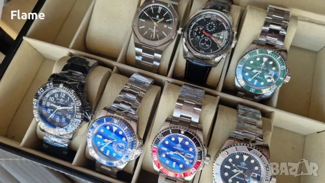 Колекция Часовници дайвър официален нови мъжки водоустойчиви с кутии и гаранция, снимка 8 - Мъжки - 49872165