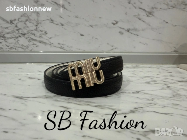 Miu Miu колан естествена кожа