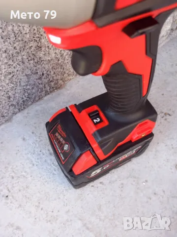 Milwaukee M18 BID Винтоверт импакт+Батерия 5.0 , снимка 5 - Други инструменти - 49358681