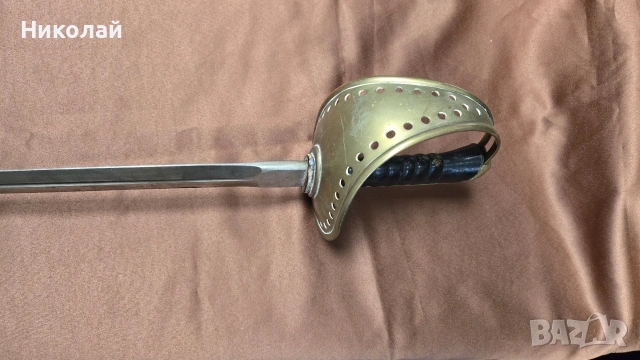 Огромен европейски палаш,сабя, шпага 19ти век 110см дължина, снимка 2 - Антикварни и старинни предмети - 53939410