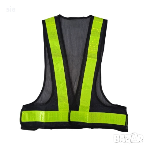 Светлоотразителна жилетка + тиранти