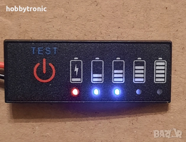 1S-8S индикатор на нивото на батерията за Li-Ion,  Lifepo4, Pb, снимка 5 - Друга електроника - 45184069