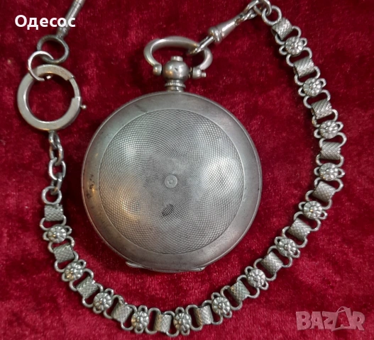 Старинен сребърен Османски джобен часовник , снимка 5 - Антикварни и старинни предмети - 51264841