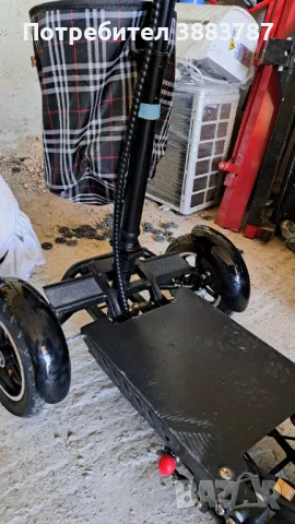 Електрическа четириколка , снимка 2 - Инвалидни скутери - 50228749