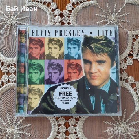Елвис Пресли- компактдиск,матричен,оригинал-cd + подаръче