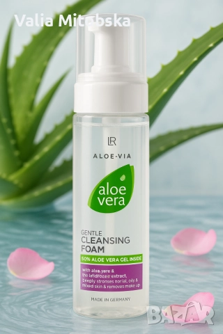 Нежна почистваща пяна за лице, снимка 2 - Козметика за лице - 51689918