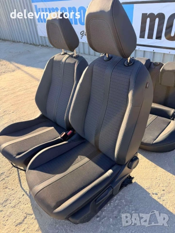 Салон, седалки предни и задни комплект от Peugeot 208 1.2 PureTech, двигател HNK, 101 кс., ск. Кутия, снимка 4 - Части - 53787795