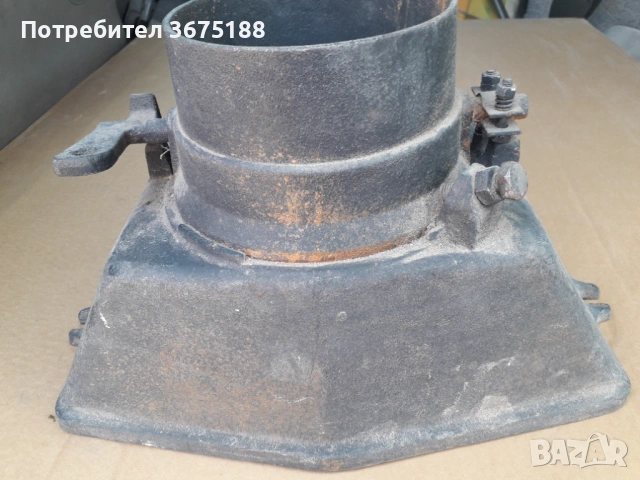 SIME - фукс ф160 с клапа за димните газове, снимка 2 - Отоплителни печки - 54020681