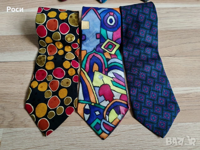 Копринени вратовръзки 1, снимка 2 - Други - 53844345