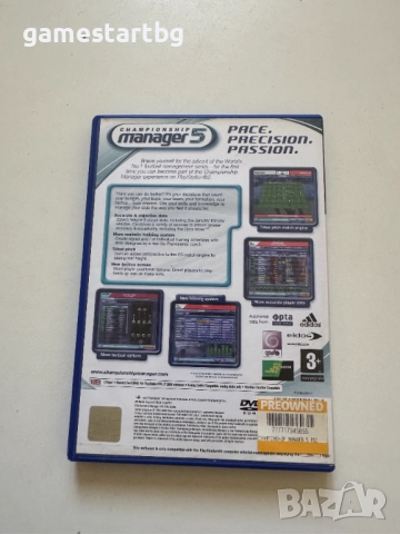 Championship Manager 5 за PS2, снимка 2 - Игри за PlayStation - 51757665