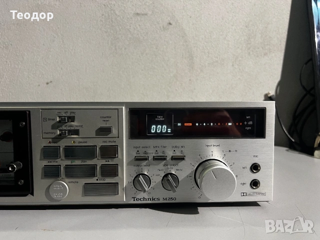 Дек Technics RS-M250, снимка 4 - Радиокасетофони, транзистори - 53610794