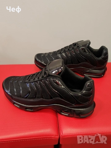 Черни маратонки имитация на Nike Air Max Plus Triple Black, снимка 8 - Маратонки - 53963299