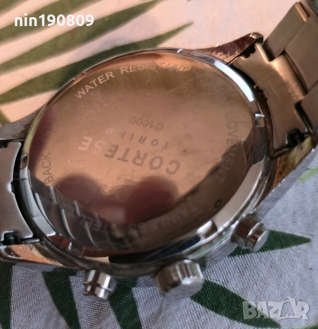 часовник Cortese Torino Chronograph, модел C1000, снимка 2 - Мъжки - 52006605