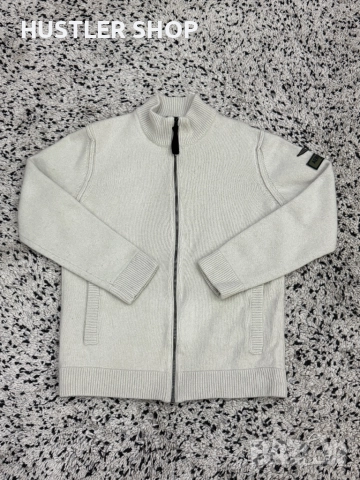 Мъжка вълнена жилетка AERONAUTICA MILITARE. Размер M/L, снимка 3 - Пуловери - 52714219