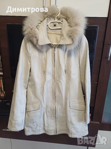 Дамско яке от естествена кожа, снимка 2 - Якета - 50890234