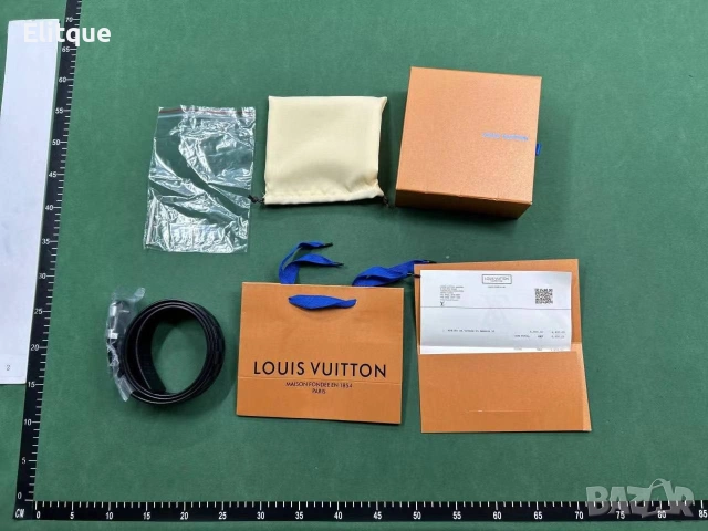 колани от естествена кожа в кутия Louis Vuitton , снимка 4 - Колани - 52717311