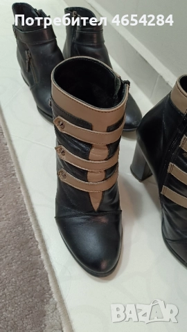 Боти и ботуши естествена кожа MARTINI, снимка 11 - Дамски боти - 52452443