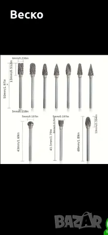Накрайници за дърворезба, снимка 3 - Други инструменти - 50181306