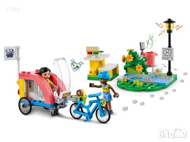 НОВИ! LEGO® Friends 41738 Велосипед за спасяване на кучета, снимка 3 - Конструктори - 45991214