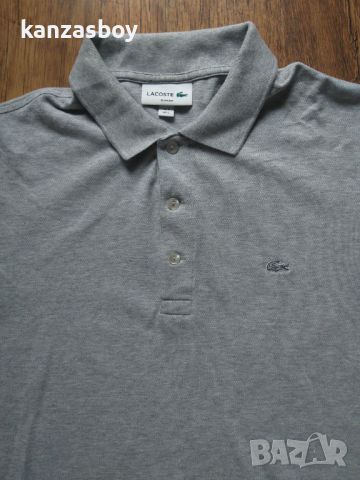 Lacoste Short Sleeve Polo Shirt - страхотна мъжка тениска КАТО НОВА, снимка 3 - Тениски - 45455988