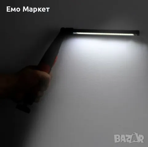 LED фенер с USB зареждане, 360 градуса завъртане и чупещо се рамо FL96, снимка 9 - Къмпинг осветление - 49148179