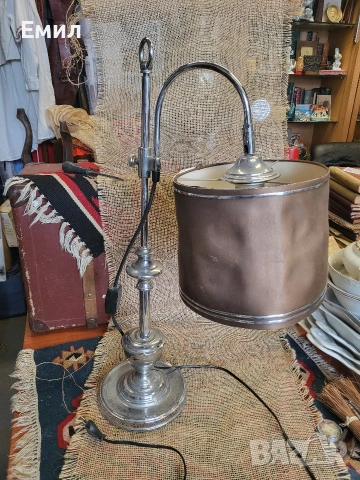 Винтидж настолна лампа , снимка 2 - Колекции - 54002931