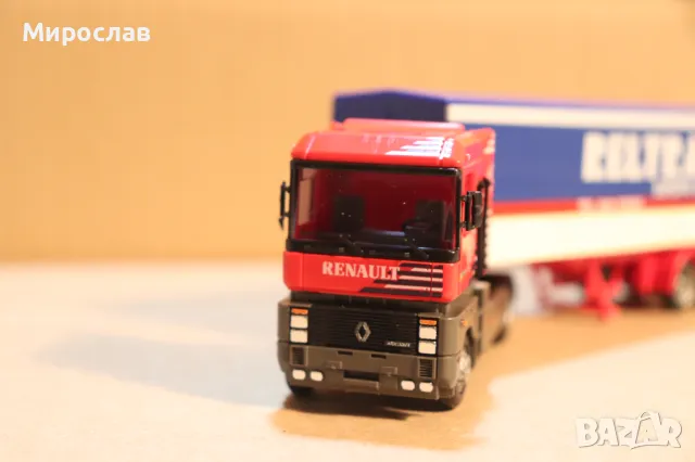 AMW 1:87 H0 RENAULT MAGNUM КАМИОН TIR МОДЕЛ ВЛЕКАЧ, снимка 4 - Колекции - 49923873