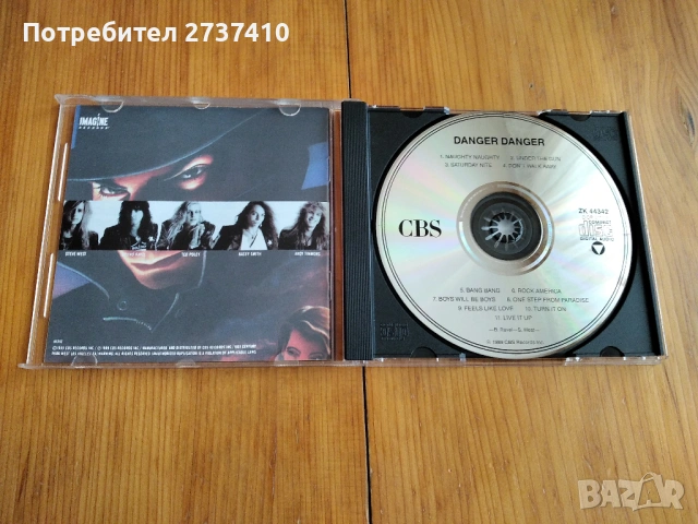 DANGER DANGER - DANGER DANGER 5.10евро матричен диск, снимка 2 - CD дискове - 53987964
