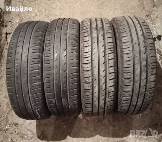 Продавам 4 броя Летни Гуми 185.65.15 на 1 сезон дот 2020 Контентал 