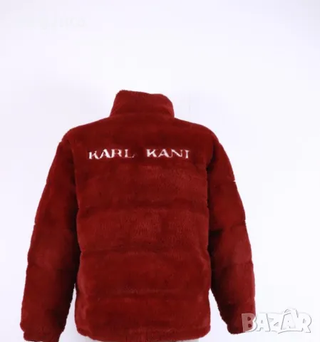 Karl Kani OG FAKE FUR PUFFER мъжко зимно дебело яке Л размер, снимка 5 - Якета - 48695840