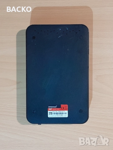 Външен хард диск 3ТВ 3,5" TOSHIBA (intenso), снимка 2 - Твърди дискове - 52926763