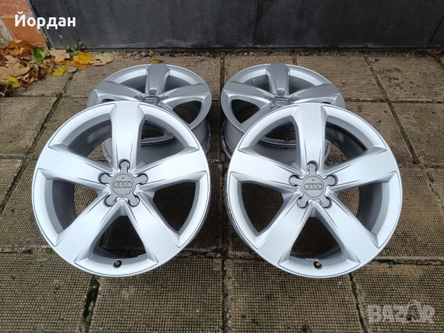 ОРИГИНАЛНИ алуминиеви джанти 18 ' цола 5х112 Ауди / AUDI 5x112 66,6, снимка 2 - Гуми и джанти - 52344530
