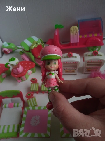 💖Оригинални LPS фигурки и Strawberry Shortcake Ягодов сладкиш, Filly и други велурени фигурки, снимка 8 - Фигурки - 53945187