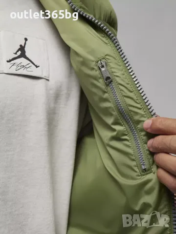 Jordan Essentials Green Vest FB7307-340 Оригинал Код 651, снимка 6 - Спортни дрехи, екипи - 47999273