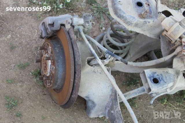 Заден мост Мазда 3 2008 2.3i 158hp Mazda 3 седан главини пружини всичко , снимка 2 - Части - 50661645