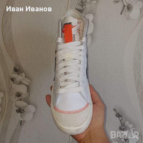 Оригинални маратонки  NIKE BLAZER MID '77 JUMBO  номер 48-48,5, снимка 13 - Маратонки - 41102804