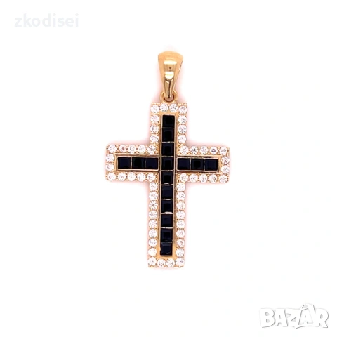 Златен медальон 2,30гр. 14кр. проба:585 модел:37735-3