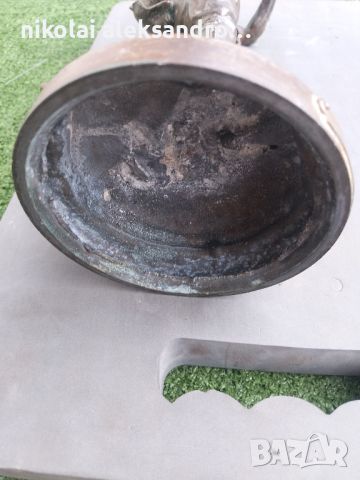 Стара бронзова фигура , снимка 4 - Антикварни и старинни предмети - 46434338