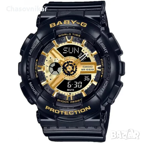 НОВ CASIO BABY-G BABY-G BA-110-1AER КАСИО BABYG BA-110X-1AER БЕЙБИ Г, снимка 1 - Дамски - 10223319