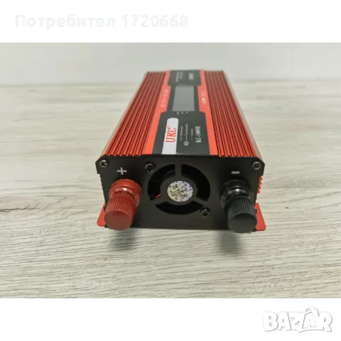 Инвертор с Дисплей 12-220V 1000W, снимка 4 - Къмпинг мебели - 46908975