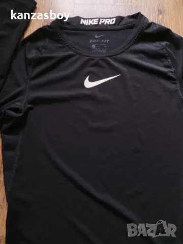 Nike Pro Dri-FIT T-Shirt - страхотна мъжка тениска S КАТО НОВА, снимка 3 - Тениски - 50180948