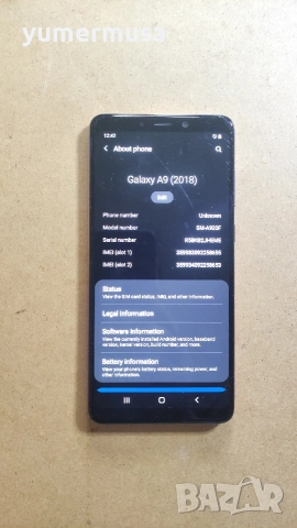 Galaxy A9 2018-оригинални части 
