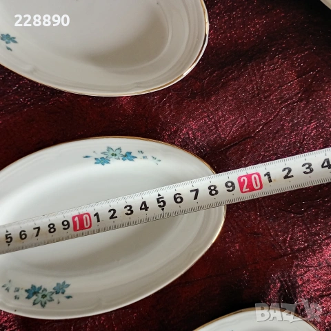 Български порцелан , снимка 5 - Чинии - 53219033