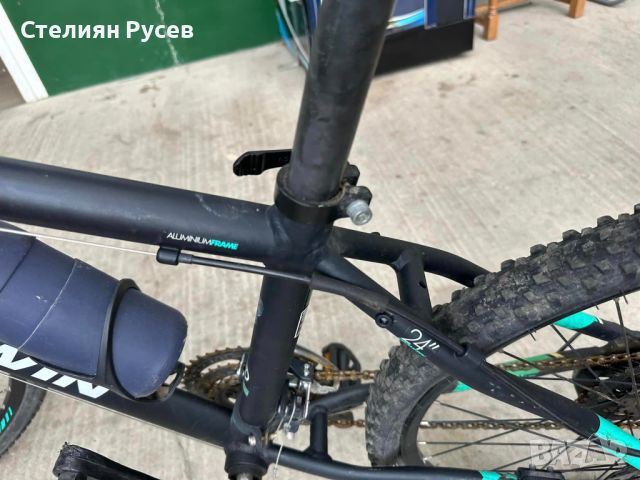 алуминиево btwin rockrider 700 decathlon 24'' колело / велосипед / байк см + -цена 232 лв -с нови въ, снимка 6 - Велосипеди - 45859745