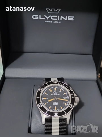 GLYCINE combat automatic sub 20atm, снимка 5 - Мъжки - 52471368