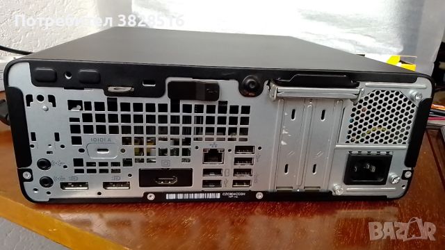 Hp Prodesk 600 G4 ssf, Pentium Gold G5500, 16gb ram, 120gb ssd, снимка 2 - Работни компютри - 45479917