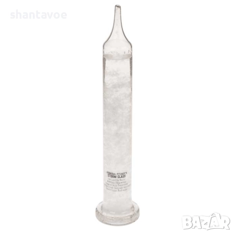 Метеорологичен стъклен цилиндър Storm Glass, снимка 2 - Декорация за дома - 52919004