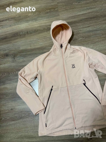 Дамско поларно hoodie HAGLOFS Polartec  Bungy , XL размер, снимка 3 - Якета - 52966853