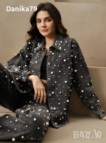 Дамски дънков костюм, снимка 9 - Костюми - 53651200